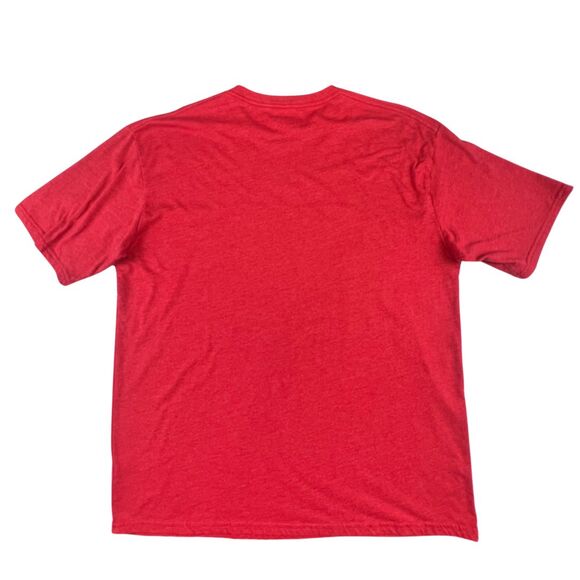 Cabelas Shirt Mens XL Red Patriotic Eagle Flag Graphic Tee Americana Outdoor Top - Picture 6 of 9